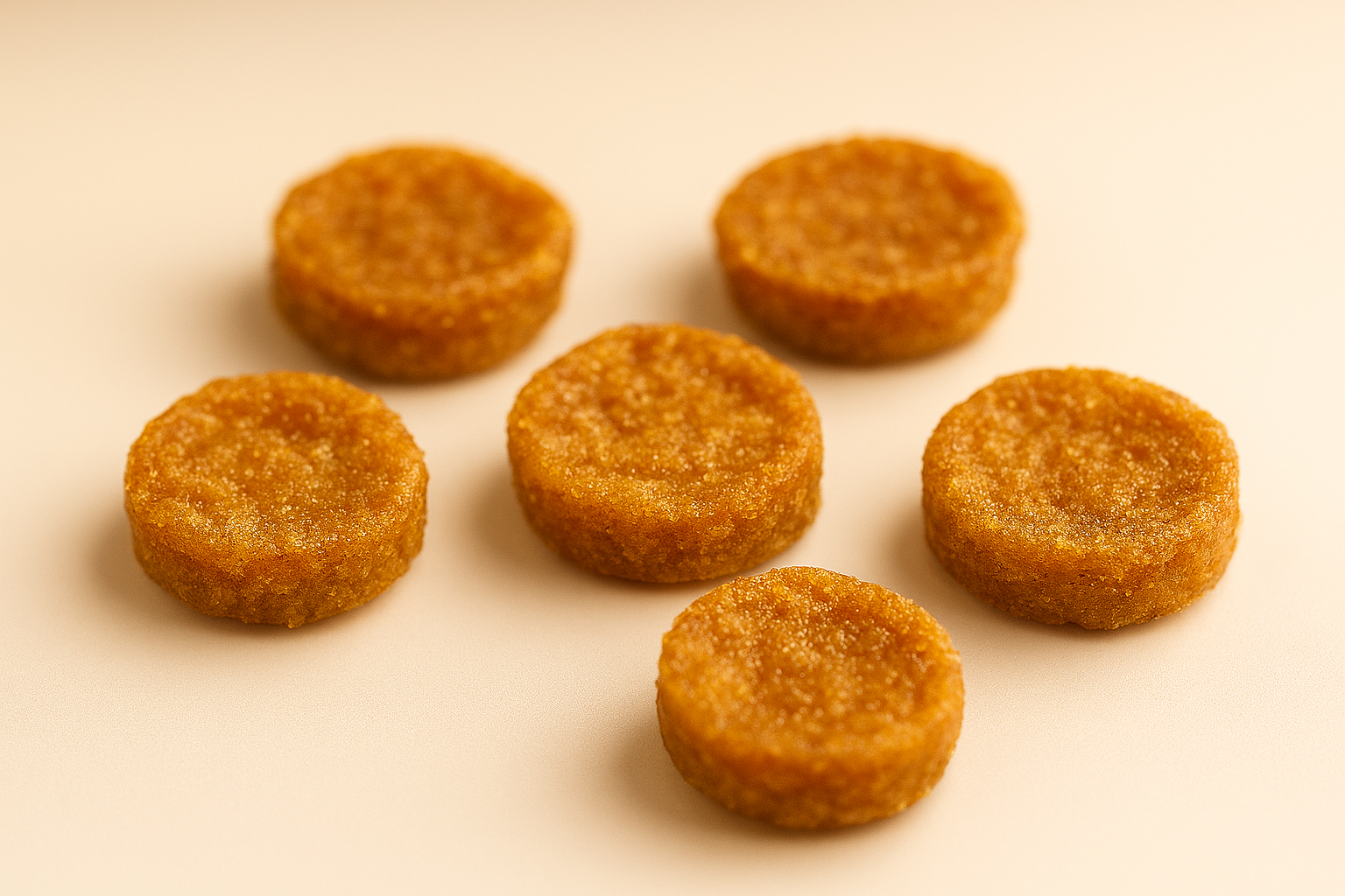 Cod biscuits with salmon