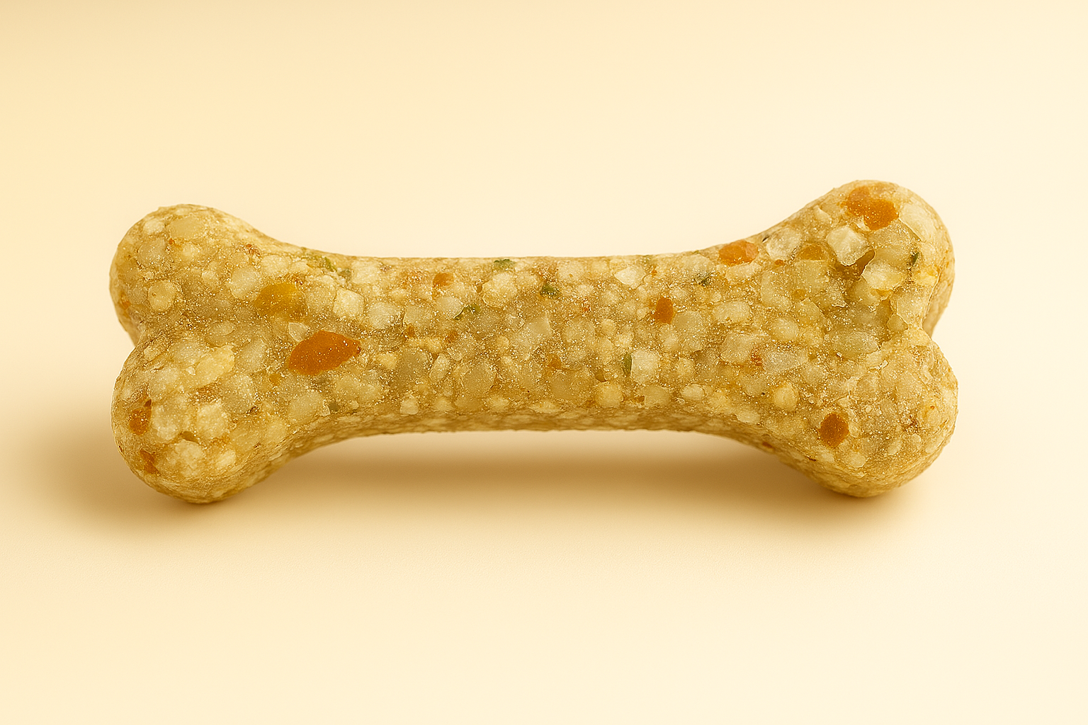 Chewing bone with fruit