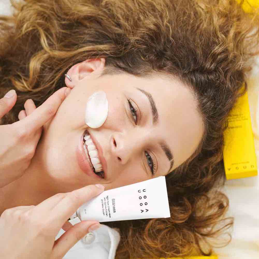 Night face cream/mask Stillness