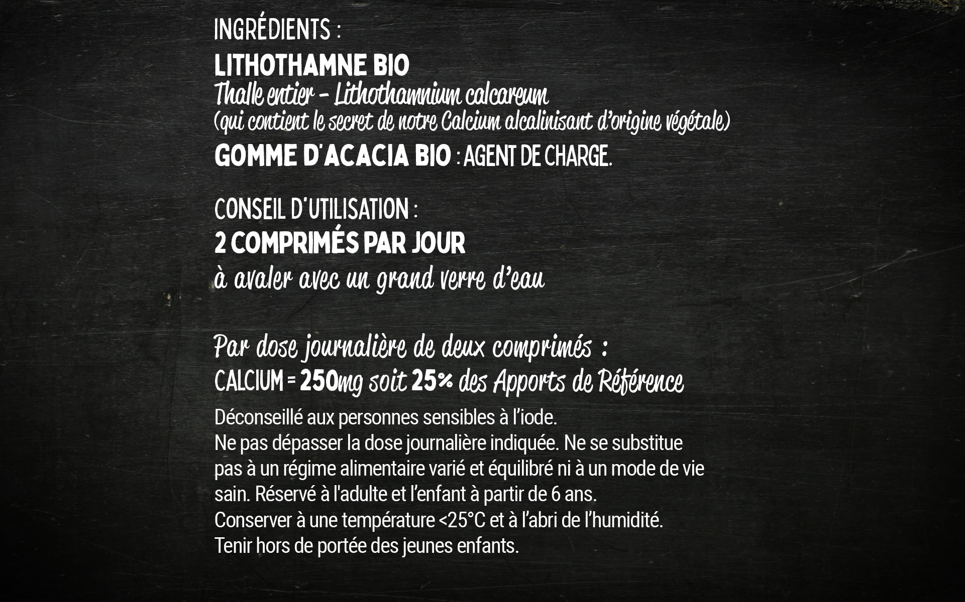 Khalcium – Comprimés à avaler– Calcium