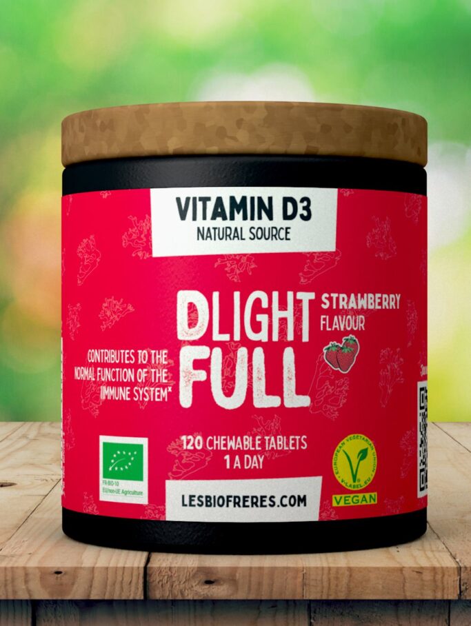 Dédé Fraise – Comprimés à croquer – Vitamine D3