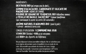 Béhuit Agrumes – Comprimés à croquer – Vitamine B8