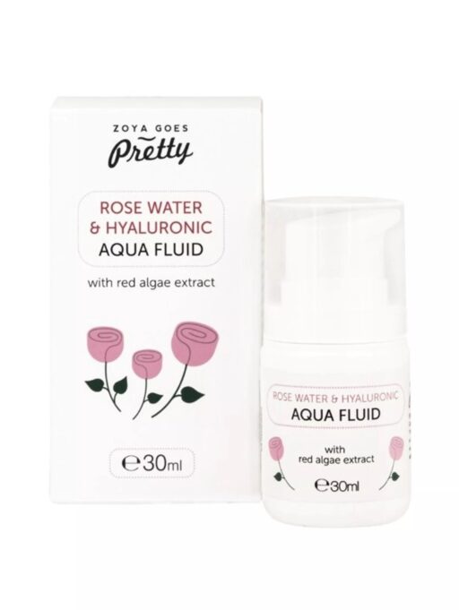 Rose Water & Hyaluronic Aqua Fluid