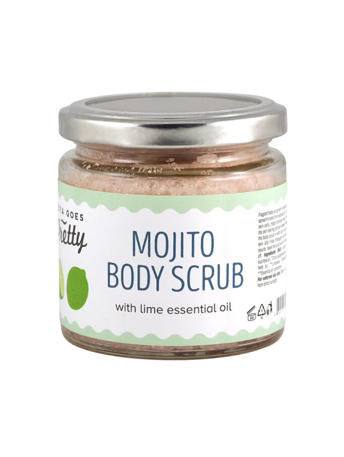 Mojito body scrub