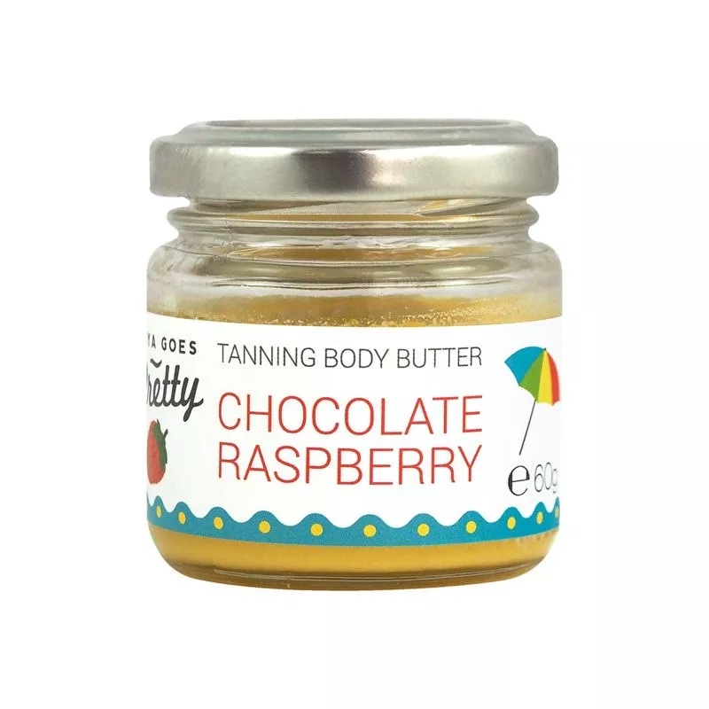 Chocolate & Raspberry Tanning Body Creme