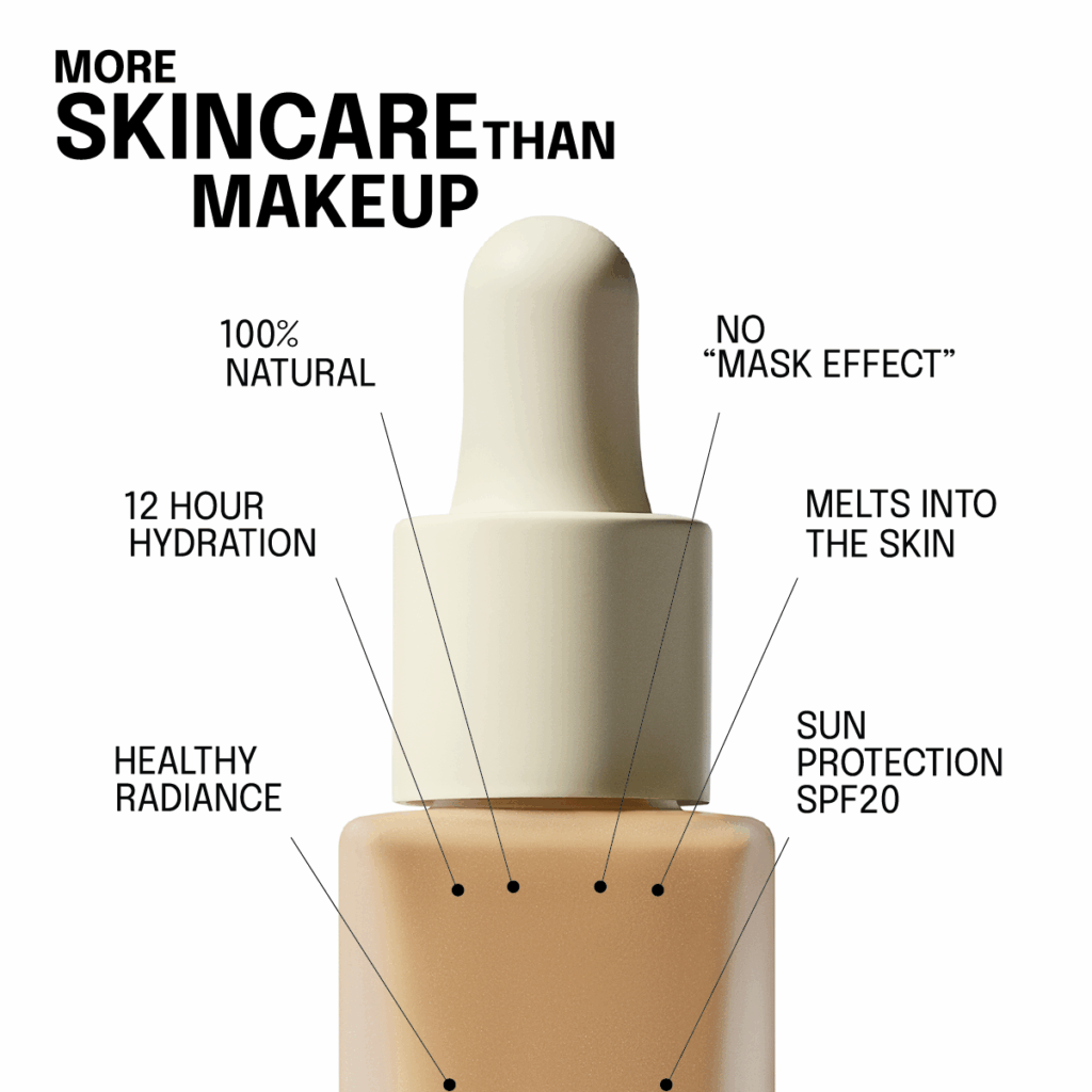 Mineral serum foundation (685 Desolate Shore)