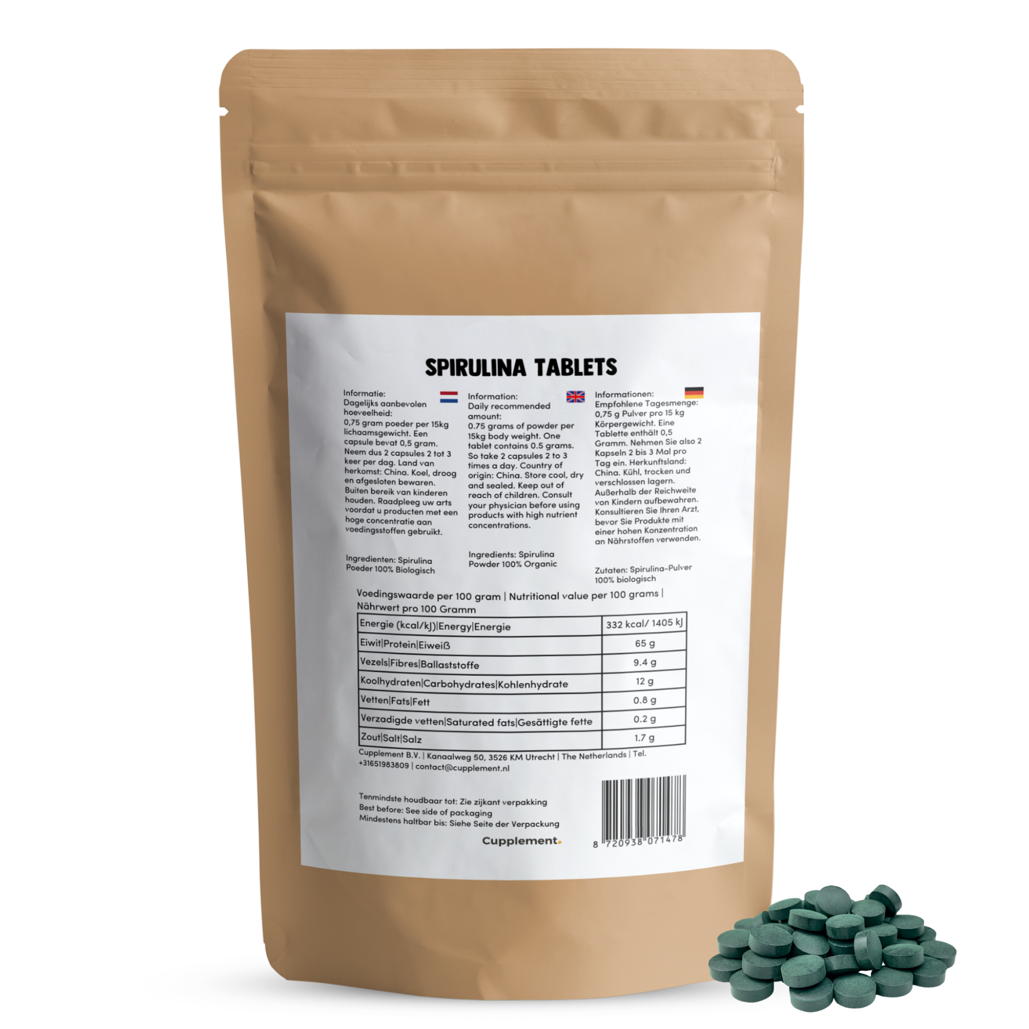 Spirulina-Tablets