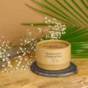 Baume à Barbe à l’huile de Ricin – Menthe poivrée & Pin Sylvestre