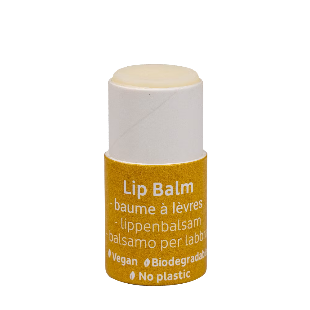 Vegan Paper tube Lip Balm – LEMONADE