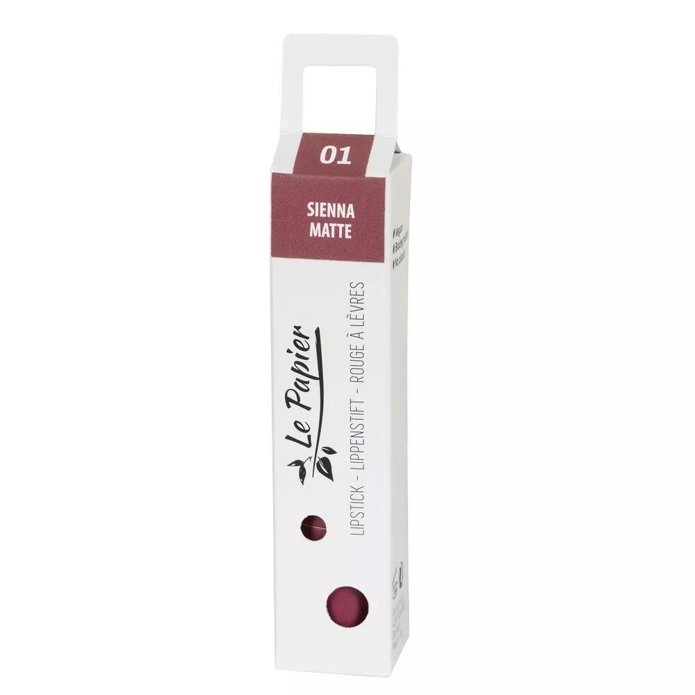 Le Papier lipstick SIENNA 01 matte