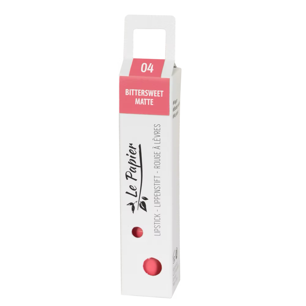 Le Papier Paper tube lipstick – 04 BITTERSWEET Matte