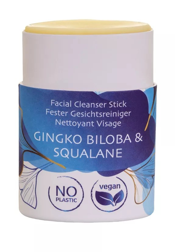 Facial Cleanser stick with Gingko Biloba & Squalane