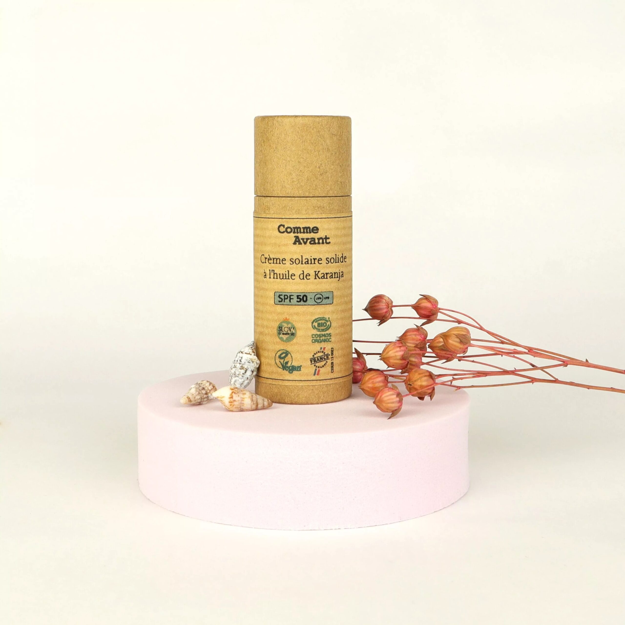 Organic sun stick SPF50 - Face & Lips