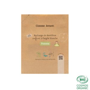 Dentifrice enfant en pâte à la pomme