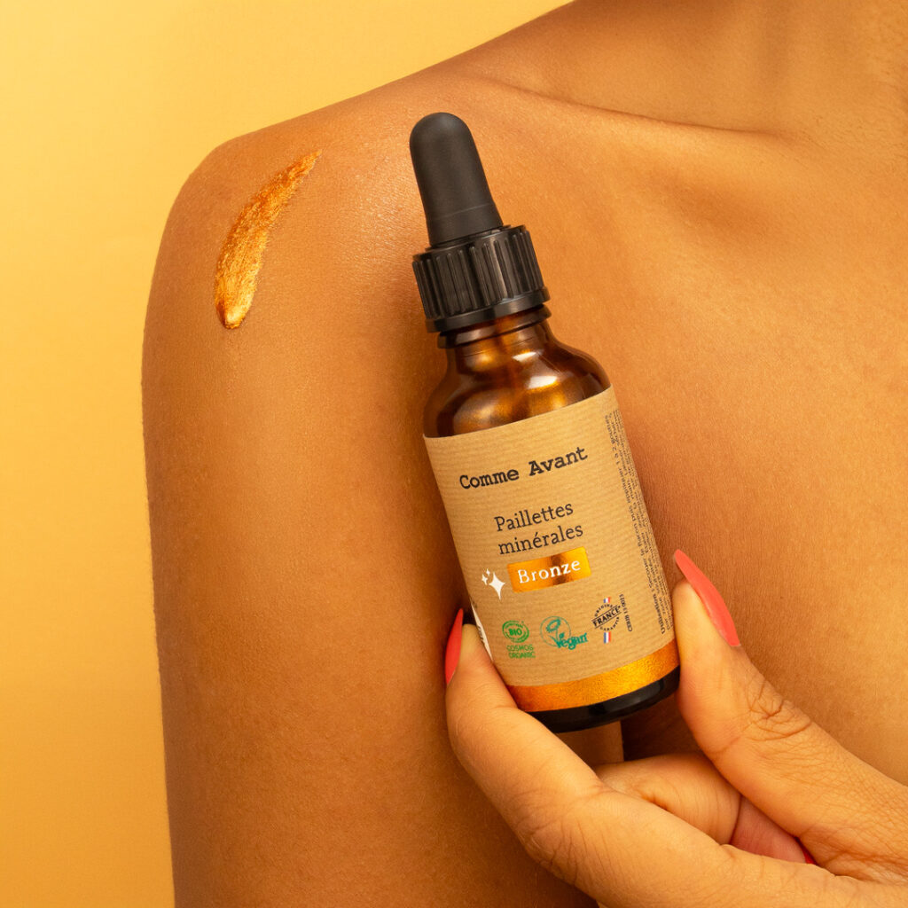 Paillettes minérales – Bronze