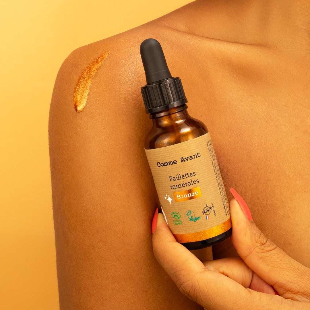 Paillettes minérales - Bronze