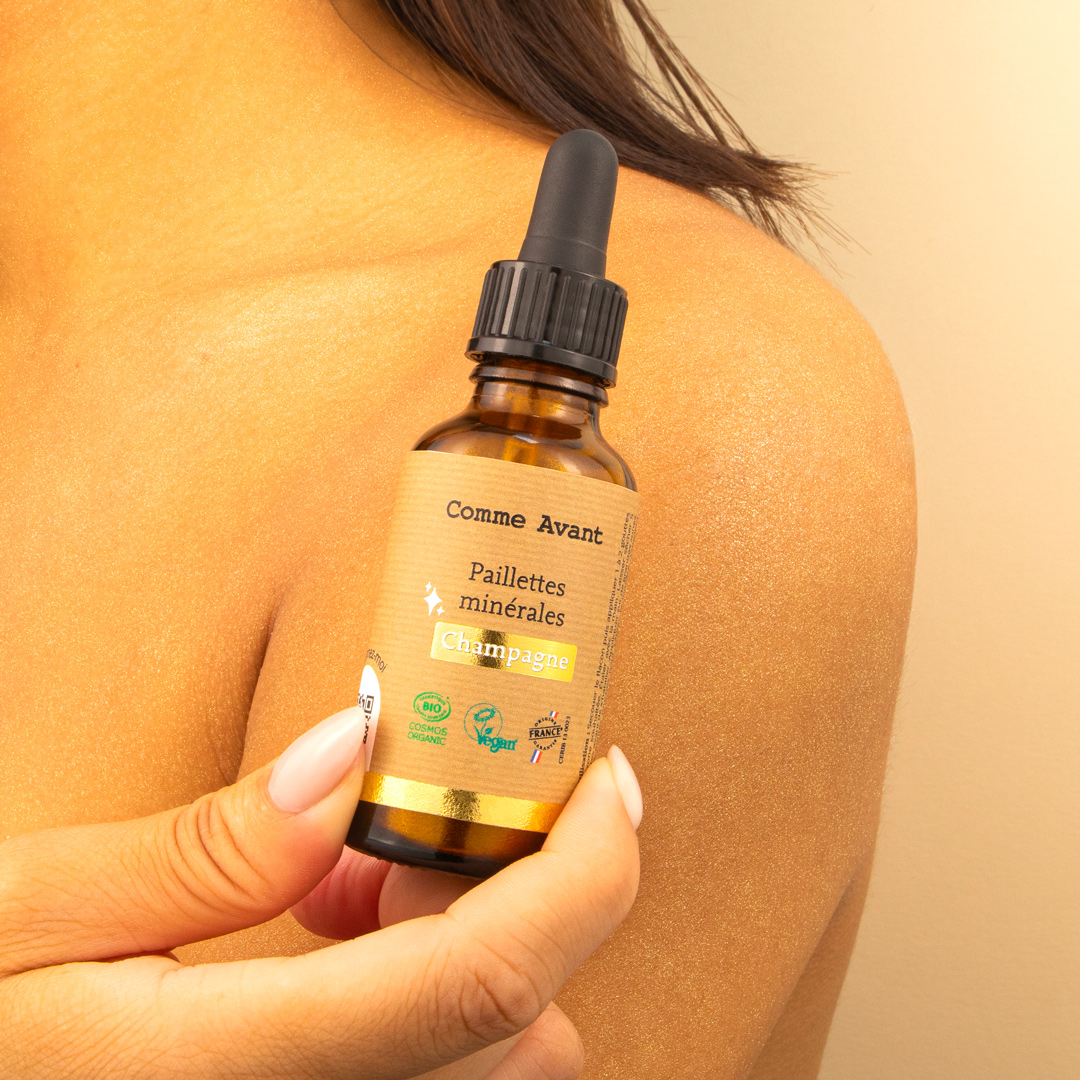 Paillettes minérales - Champagne