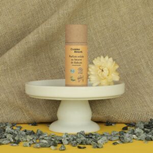Parfum solide sucré au beurre de kokum – Monoï vanillé