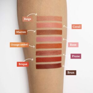 Organic lipstick – Amber Orange