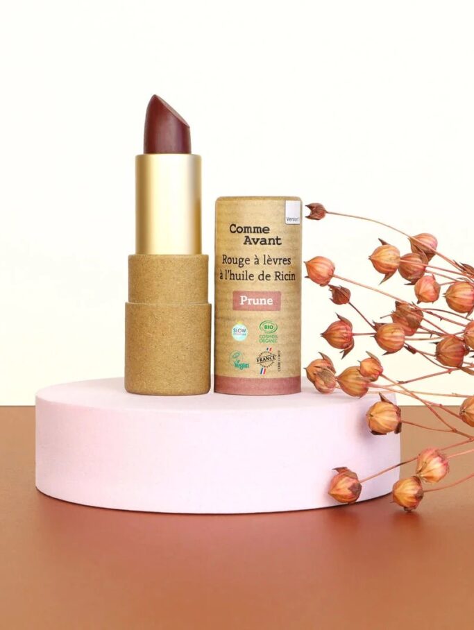 Organic lipstick - Plum