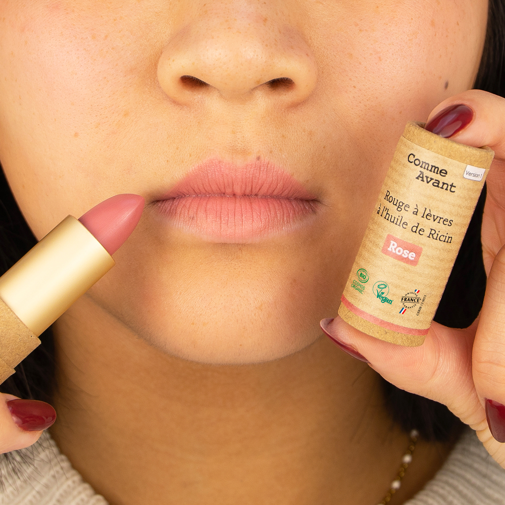 Organic lipstick – Rose