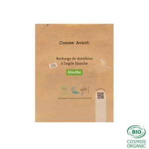 Dentifrice en pâte à la menthe – recharge de dentifrice