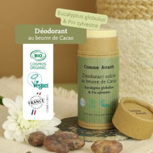 Déodorant solide eucalyptus & pin sylvestre -Lot de 2 recharges
