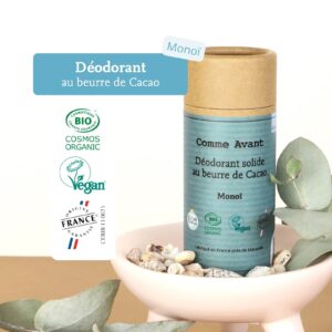 Déodorant solide Monoï-Lot de 2 recharges