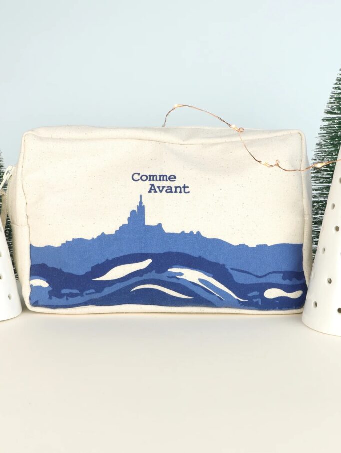 Trousse de Toilette Marseille en coton bio