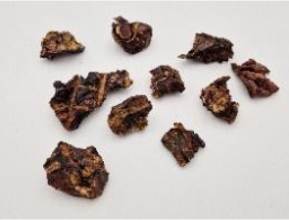 Beef lung cubes