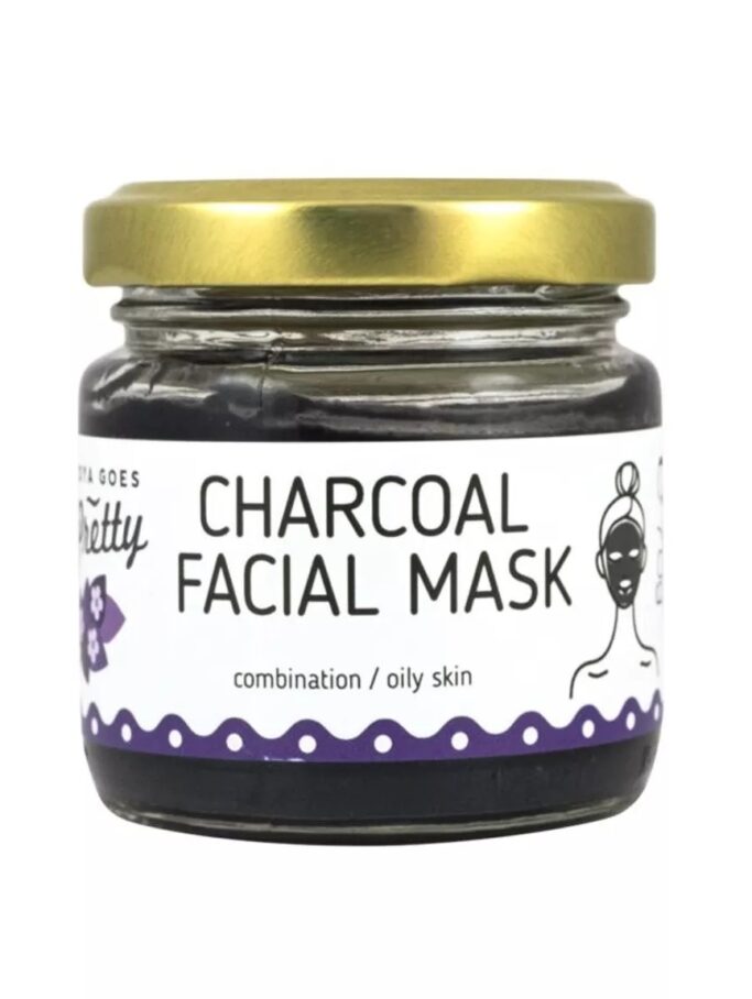 Charcoal Face Mask for Combination or Oily Skin