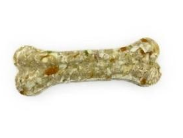 Chewing bone with fruit
