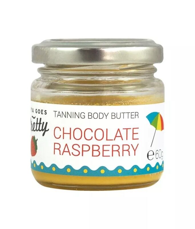 Chocolate & Raspberry Tanning Body Creme