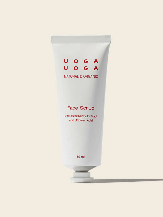 Face scrub (With flower acid and cranberry extract)
