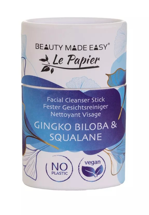 Facial Cleanser stick with Gingko Biloba & Squalane