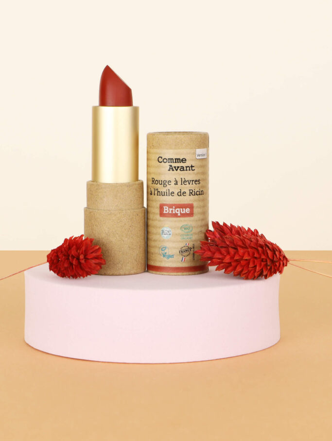 Makeup - Organic lipstick - Brick