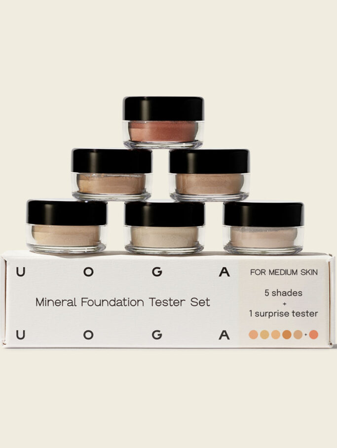 Mineral Foundation Tester Set (9651 Medium-tan skin)