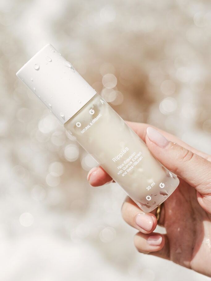 Moisturising face emulsion/cream Ripples