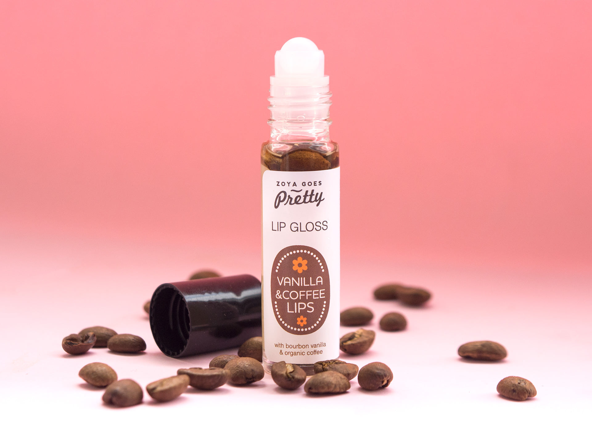 Lip Gloss – Vanilla & Coffee
