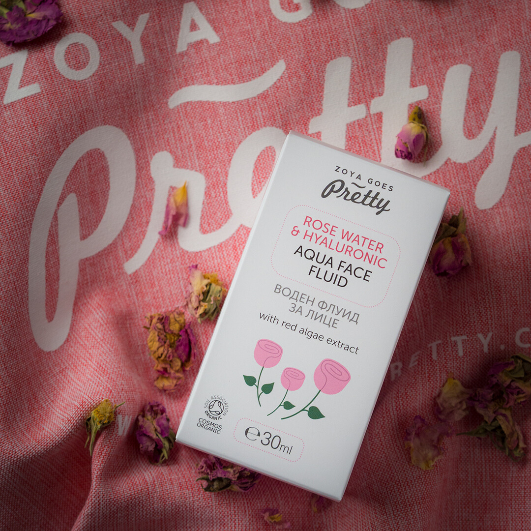 Rose Water & Hyaluronic Aqua Fluid