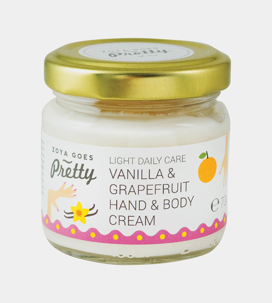 Vanilla & Grapefruit hand cream