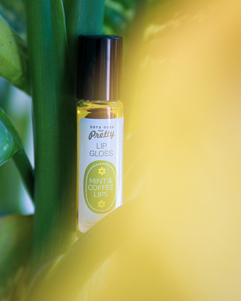 Lip Gloss – Mint & Coffee