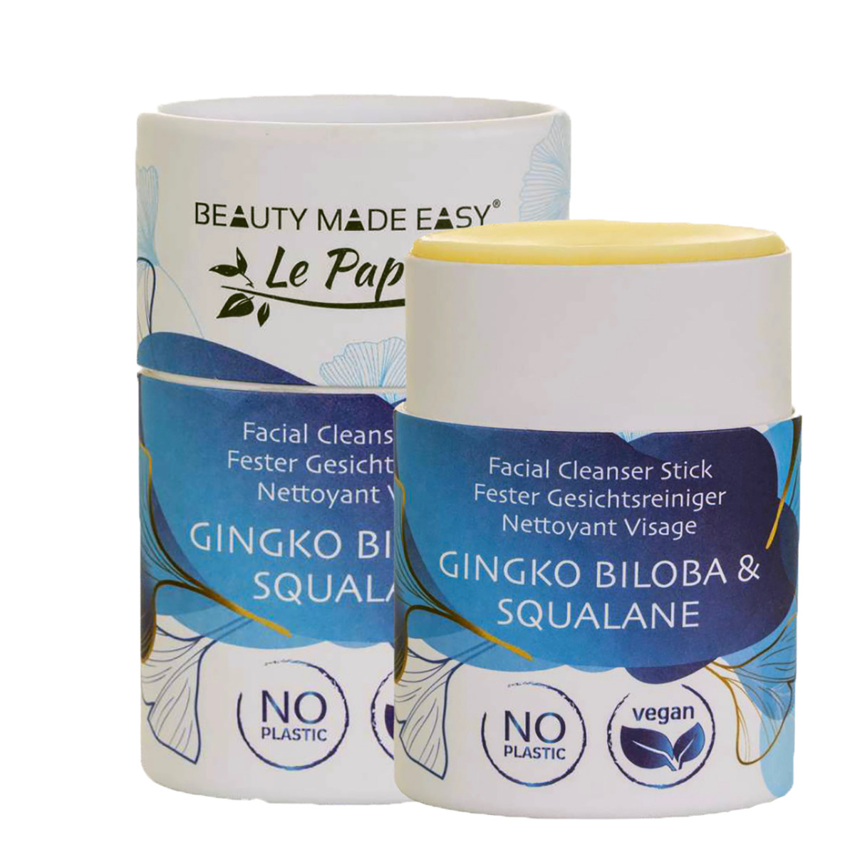 Facial Cleanser stick with Gingko Biloba & Squalane