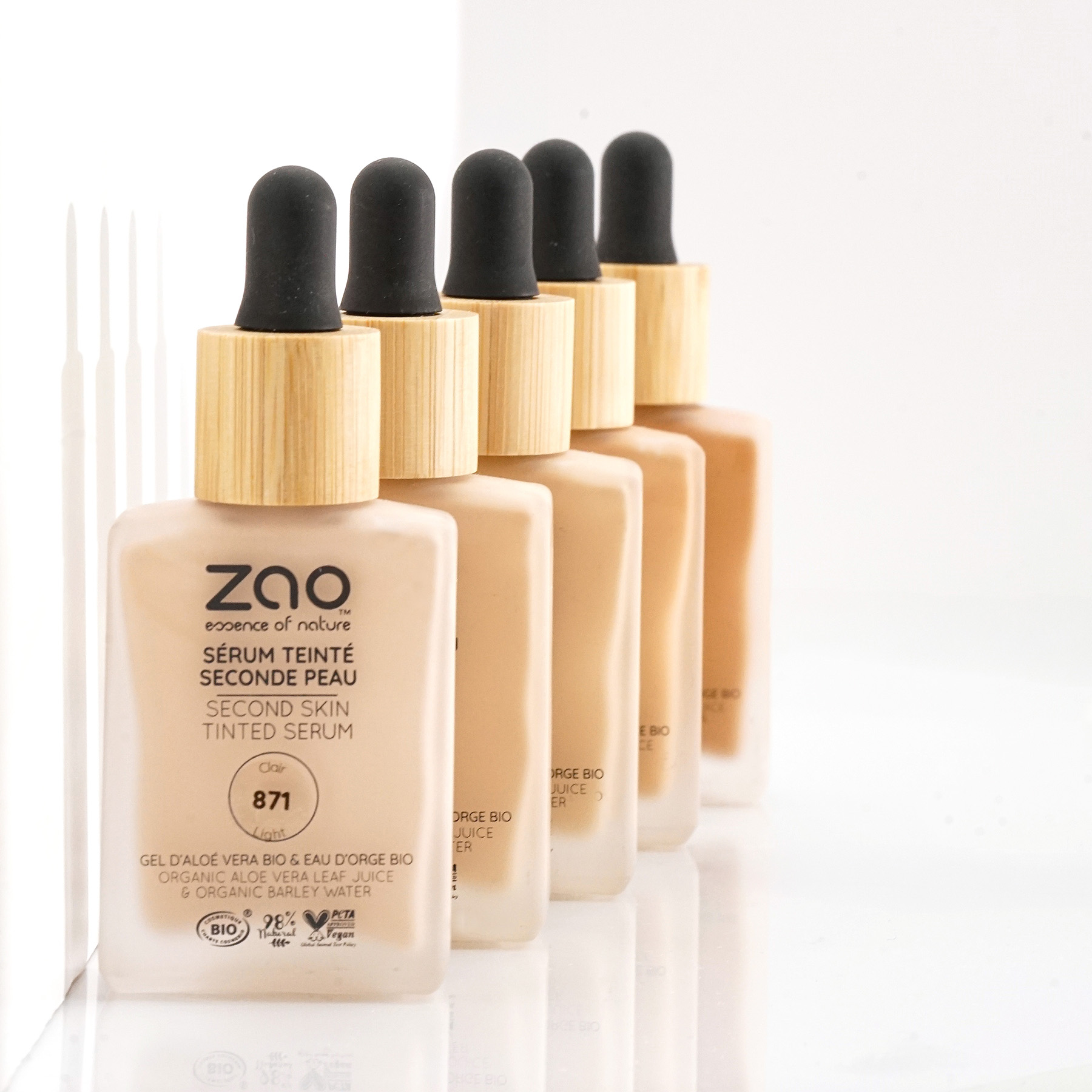 Second skin tinted serum-875 Tan
