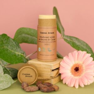 Déodorant solide- Géranium Bourbon & Menthe Poivrée